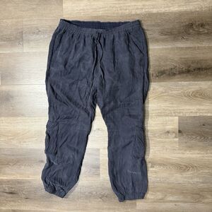 Johnny Was Jaspin Jogger Cargo Pants Cupra Drawstring Pete & Greta Women's L